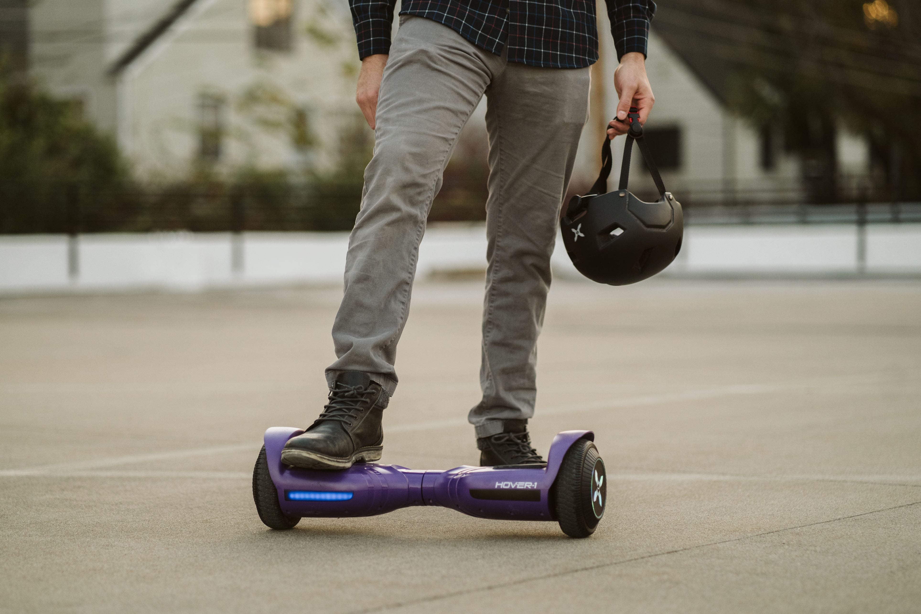 Hover-1 Rocket Self-Balancing LED Headlights Hoverboard outlet - Purple